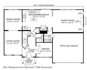 The Aspen New Home Floor Plan