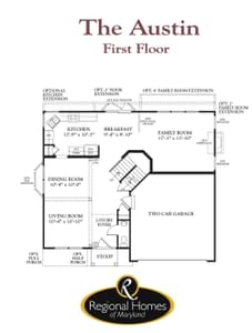 The Austin New Home Floor Plan