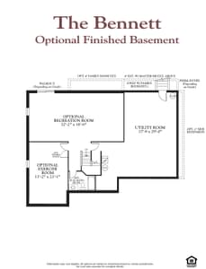 The Bennett New Home Floor Plan