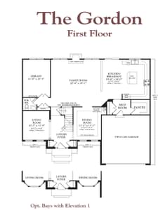 The Gordon New Home Floor Plan