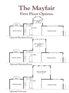 First Floor Options. The Mayfair Home with 4 Bedrooms