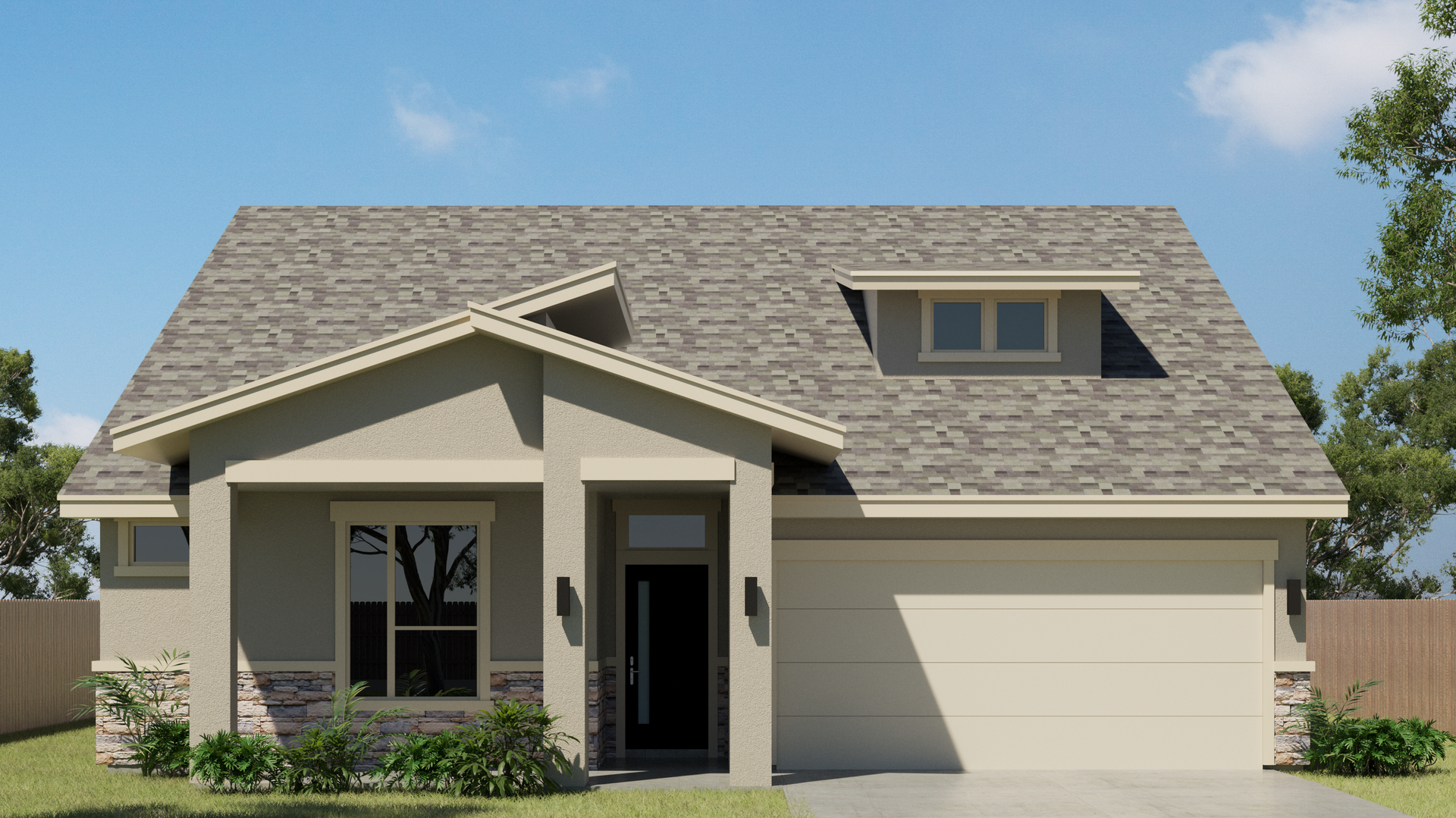 The San Marcos New Home in McAllen, TX Cascada at Tres Lagos from