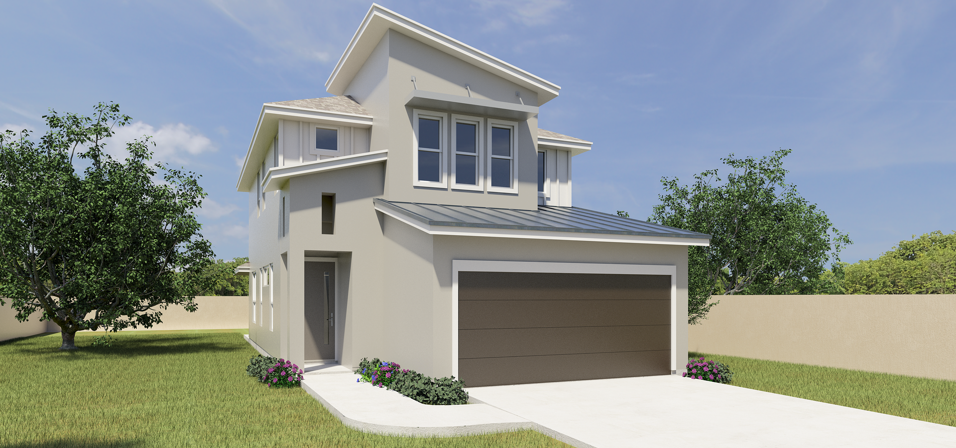 The Grapa New Home in McAllen, TX Villas on Freddy from Esperanza Homes