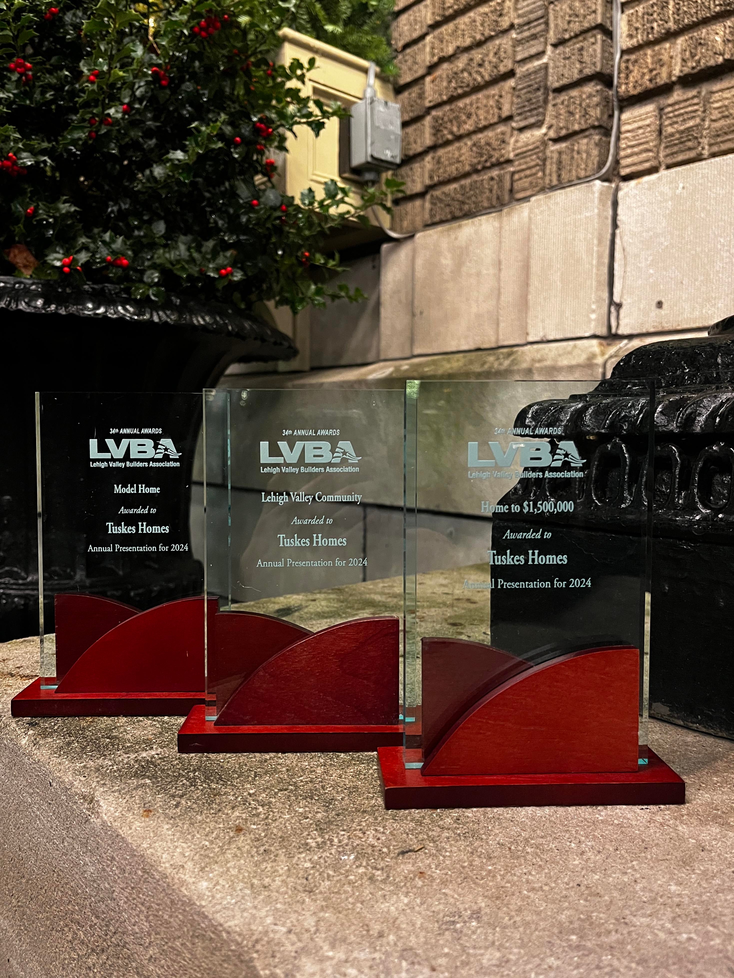 Tuskes Homes Receives Three 2024 LVBA Awards