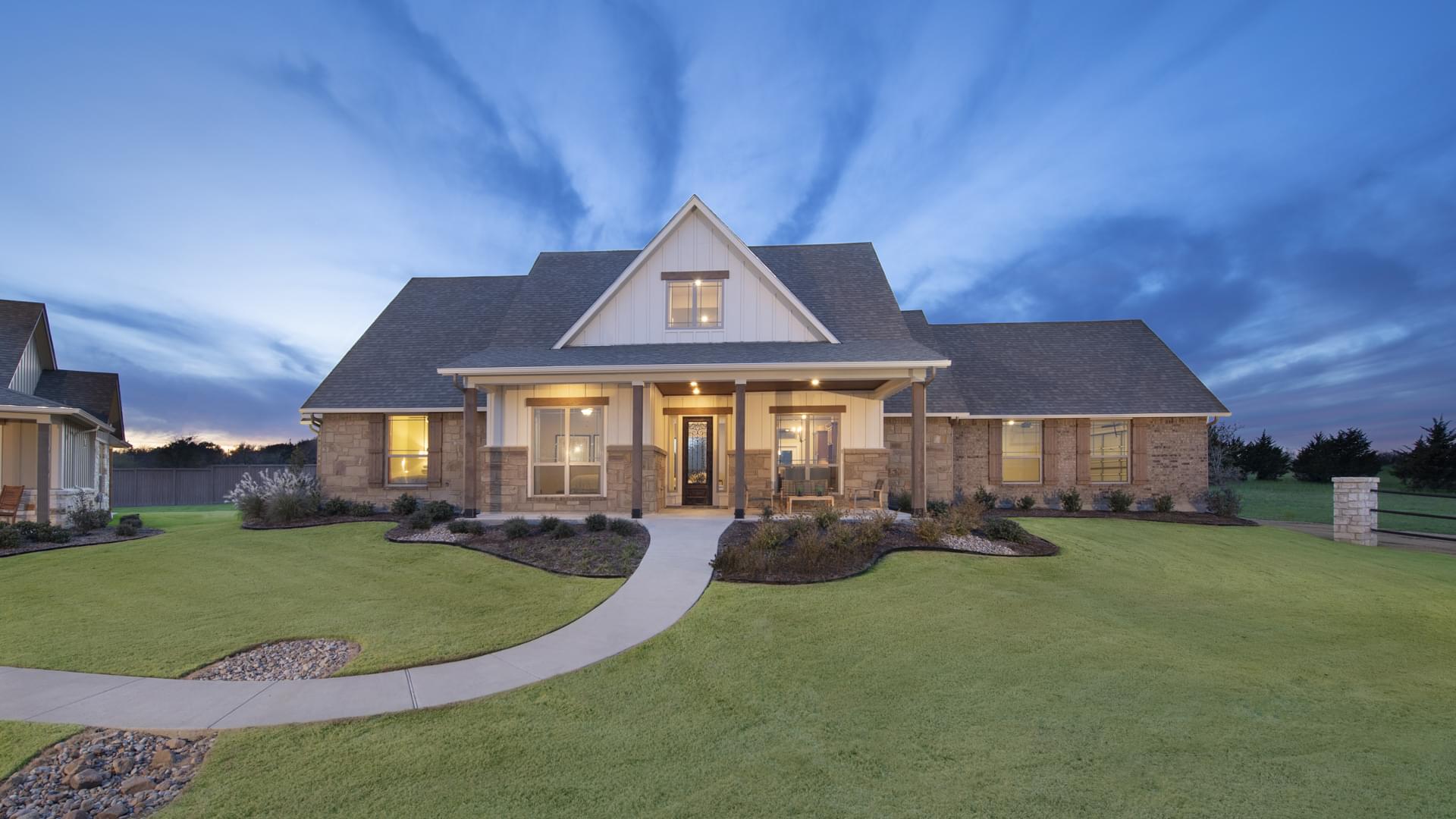 The Fayetteville Custom Home Plan from Tilson Homes