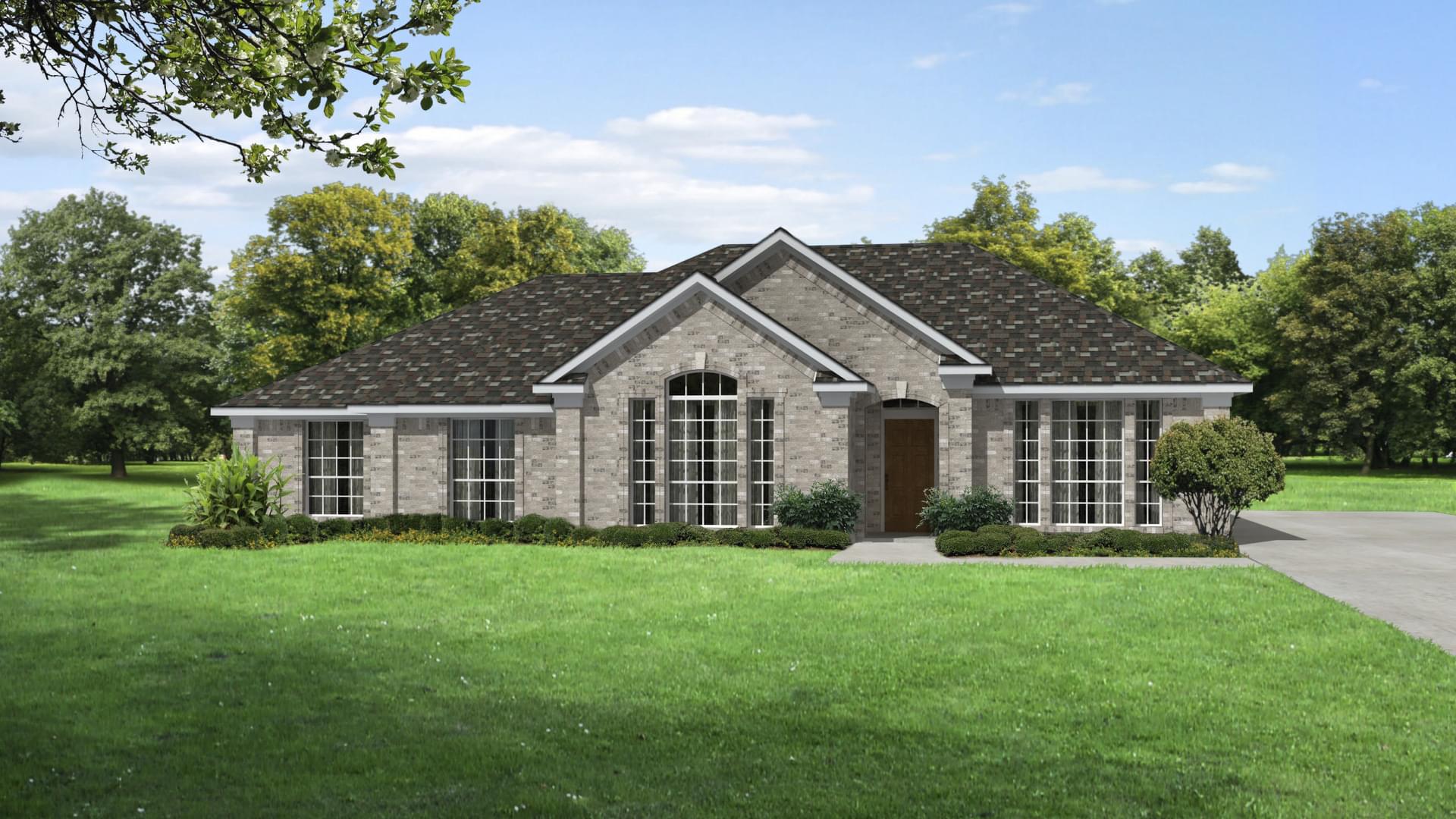 The Navarro Custom Home Plan In Brazos County Tx From Tilson Homes