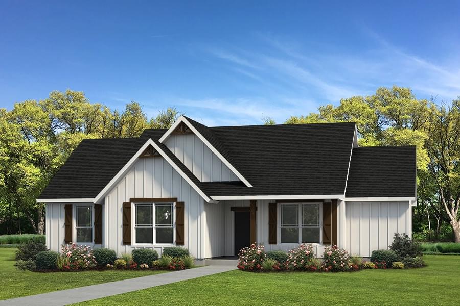 The Nacogdoches Custom Home Plan from Tilson Homes
