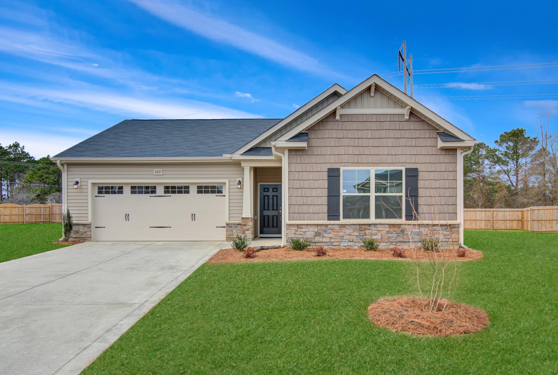New Homes in Fayetteville, NC Park Place from Caviness & Cates