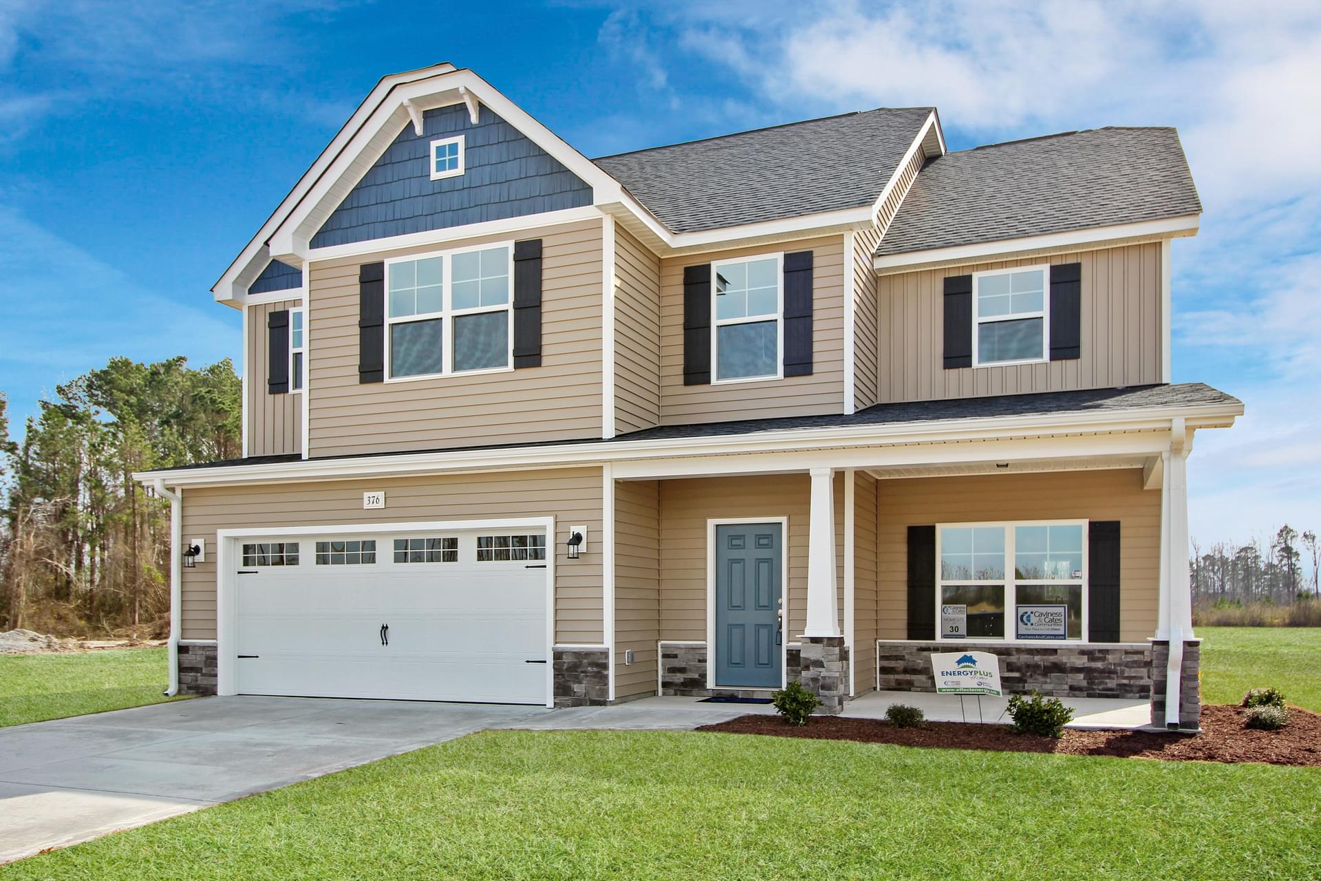 New Homes in Winterville, NC Holly Grove from Caviness & Cates