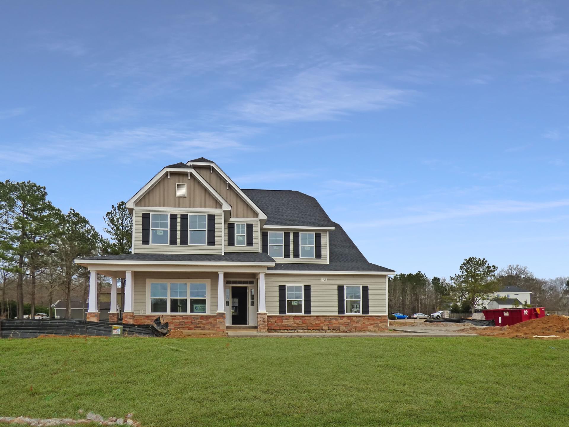 New Homes in Raleigh, NC Arlington Manor from Caviness & Cates