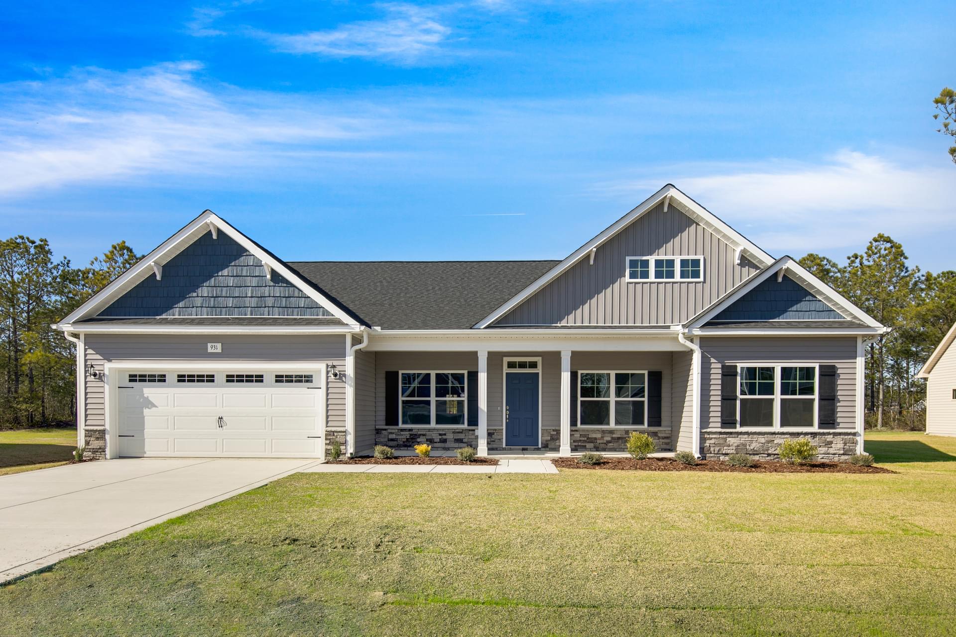 New Homes in Winterville, NC Villa Grande from Caviness & Cates