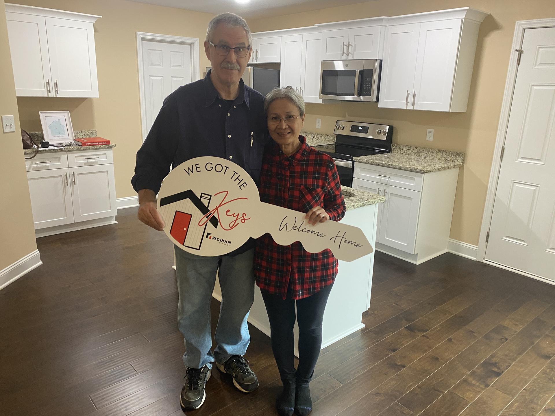 We got the keys!