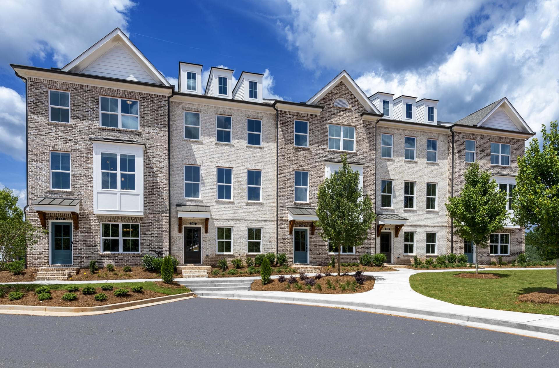 Scottdale Ga New Homes Glendale Rowes From The Providence Group