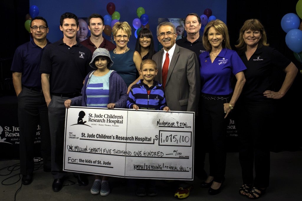 De Young Properties Thanks Community For Once Again Raising Over $1 Million For 2014 St. Jude Children’s Research Hospital!