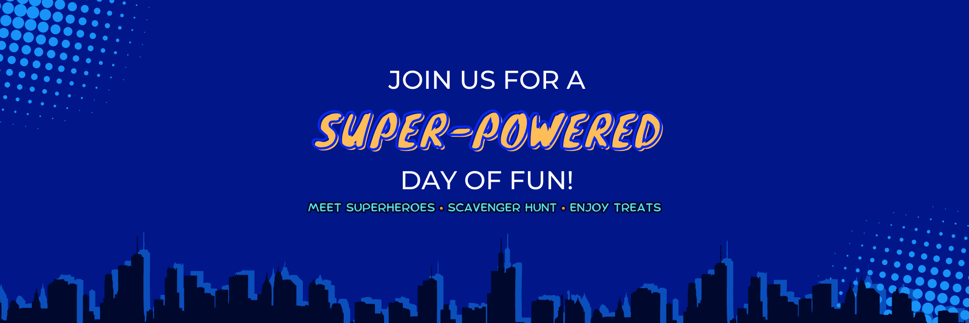 You're Invited To A Superhero Saturday!