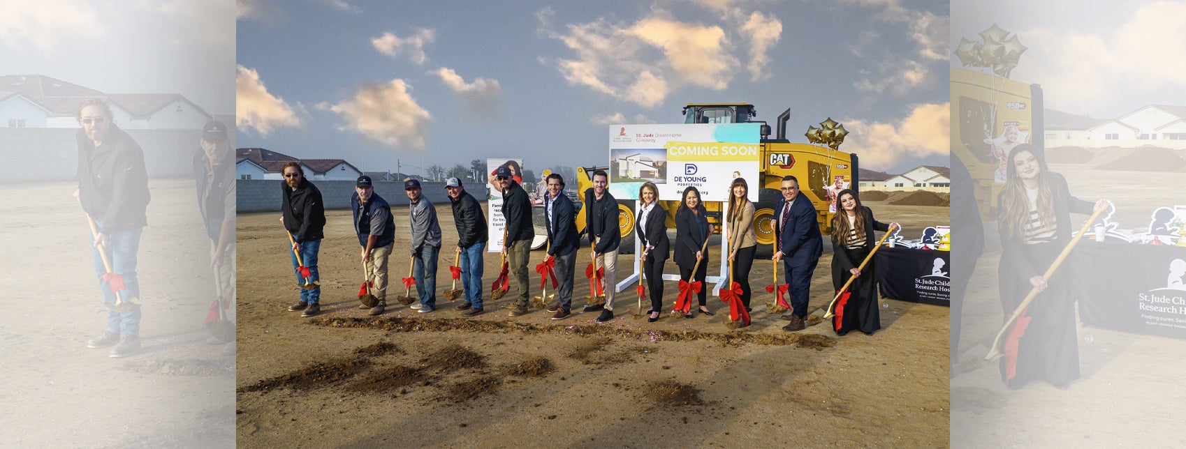 De Young Properties Breaks Ground on the 19th St. Jude Dream Home® Giveaway House!