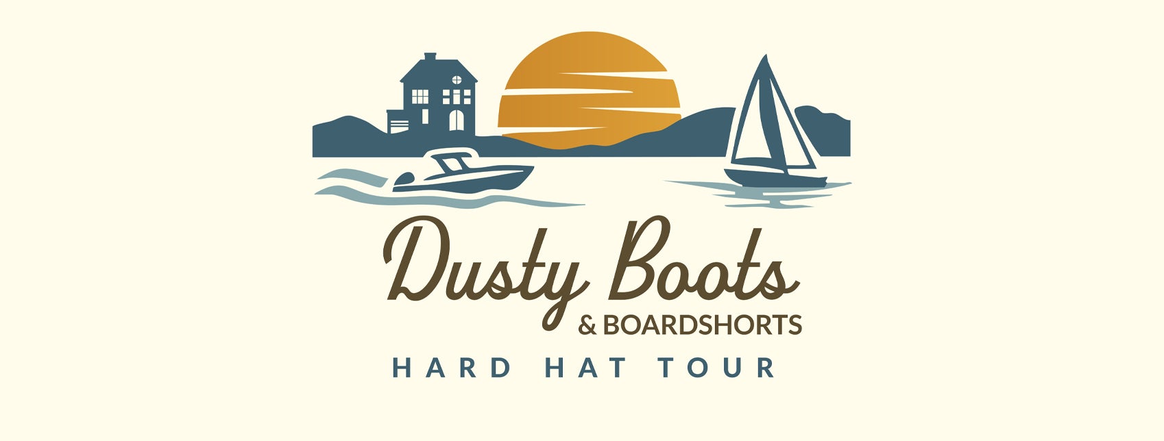 Dusty Boots & Boardshorts Model Home Hard Hat Tour Event