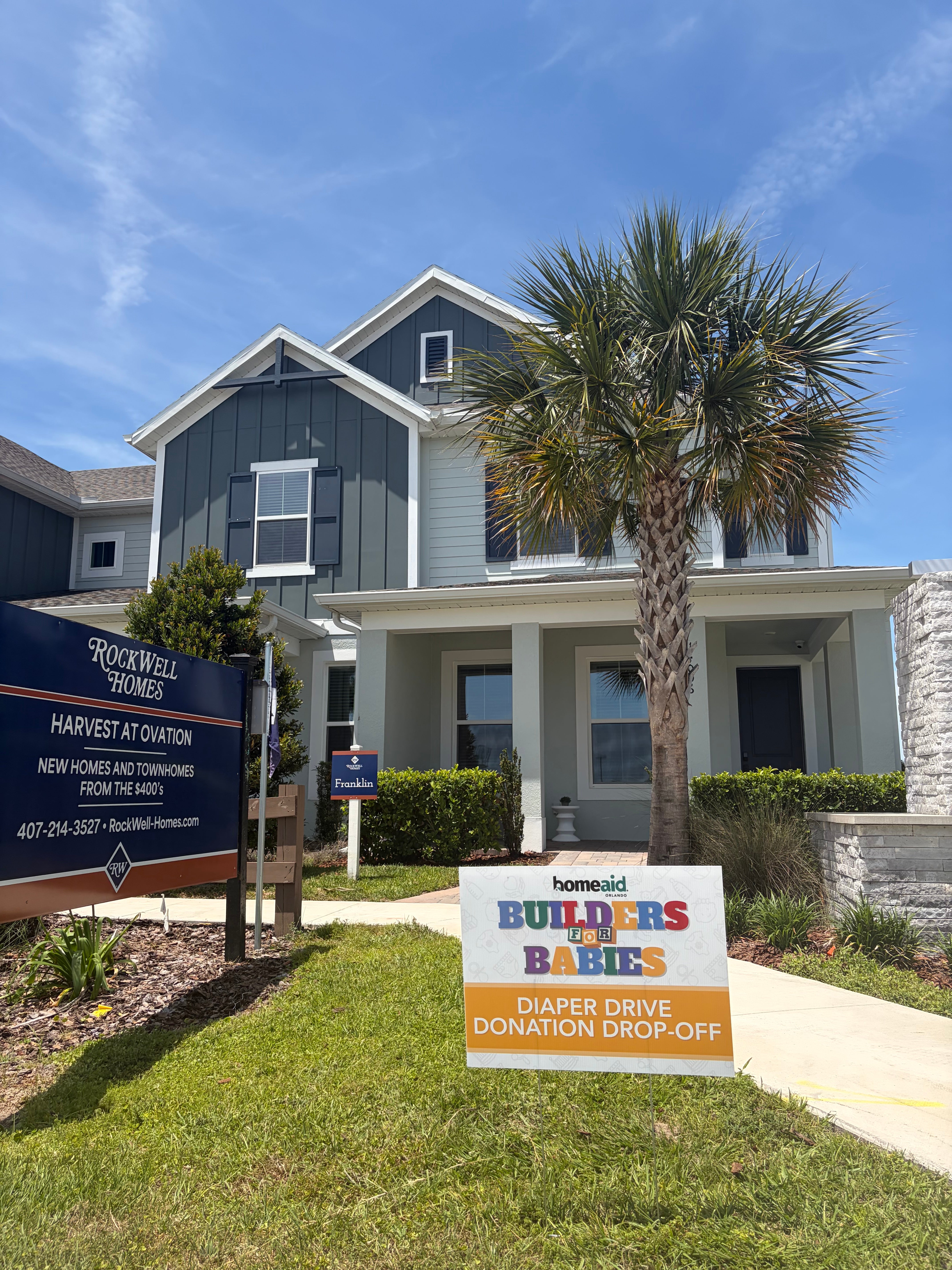 RockWell Homes Joins HomeAid Orlando for the 2026 Builders for Babies Diaper Drive