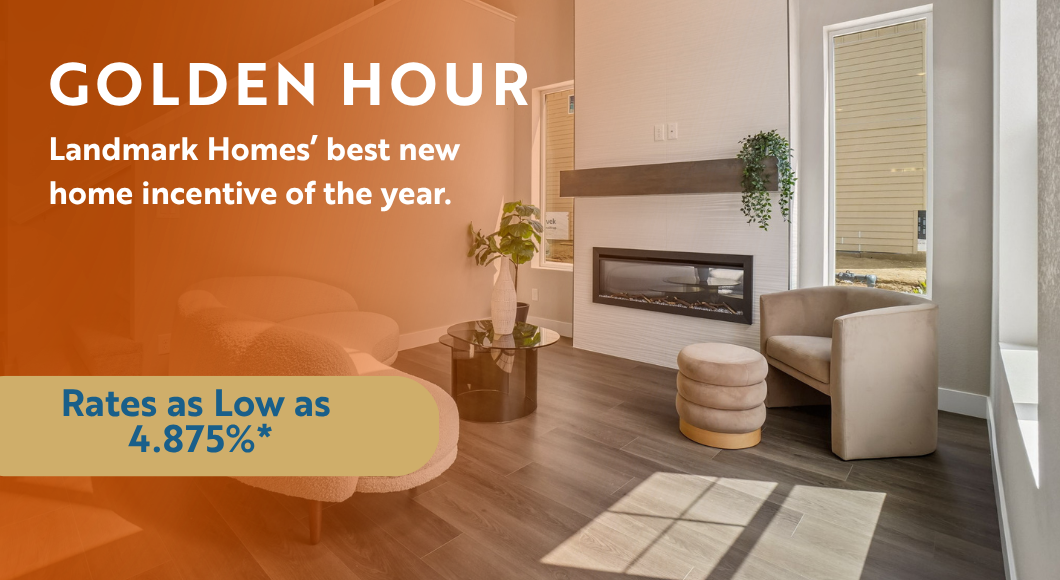 September's Golden Hour: Landmark Homes' Best New Home Incentive of the Year
