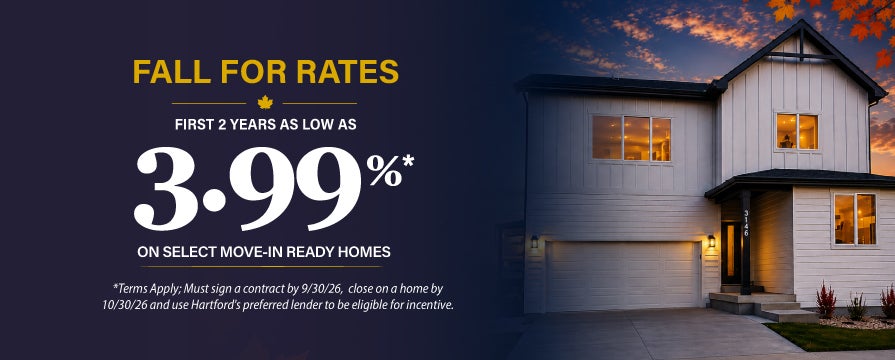 Fall for Rates as low as 3.99%*