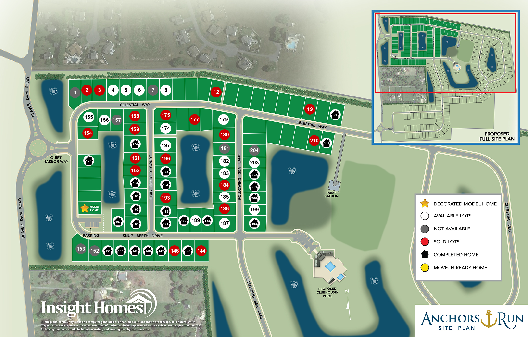 Anchors Run Siteplan