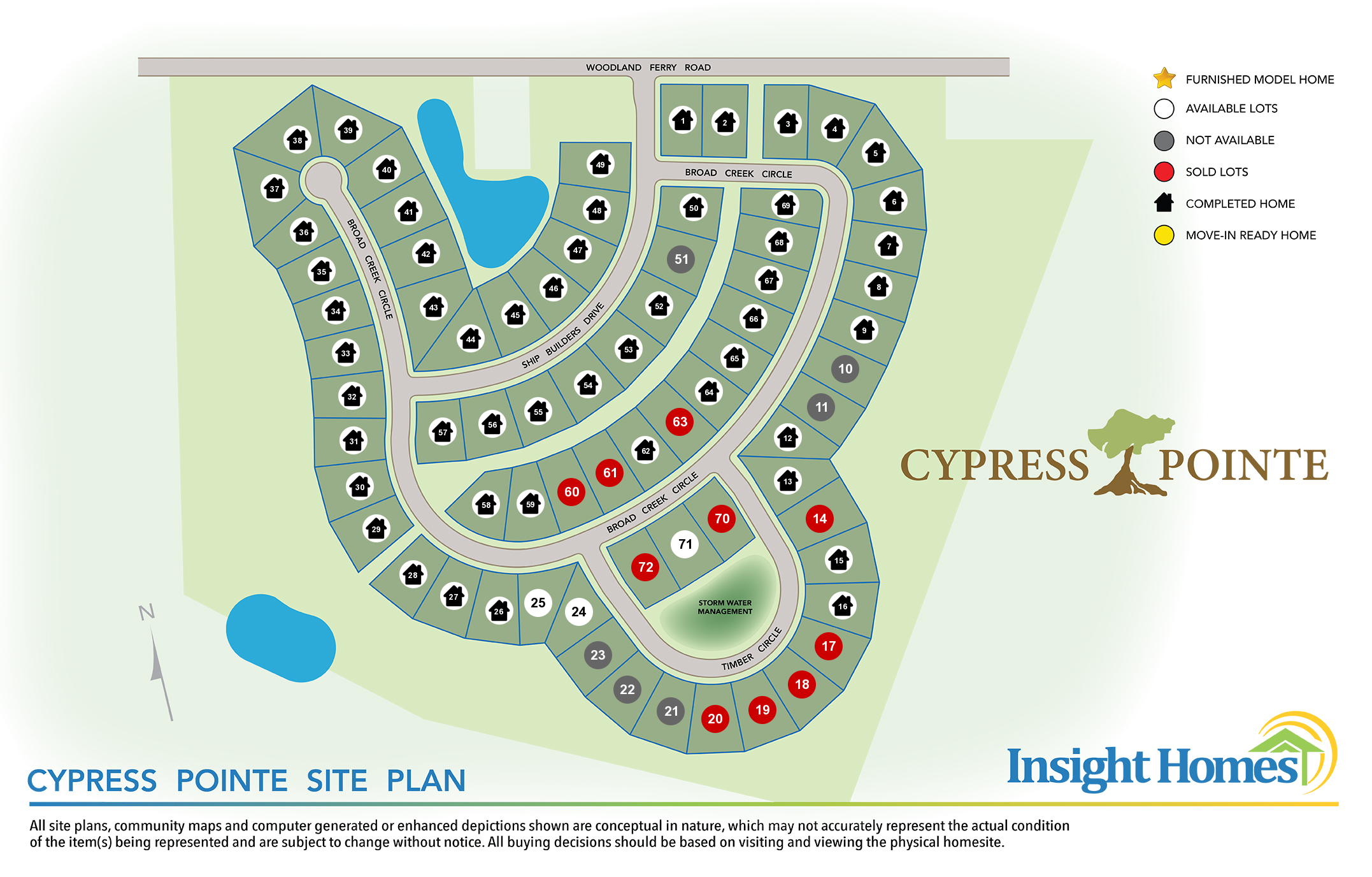 Cypress Pointe Siteplan