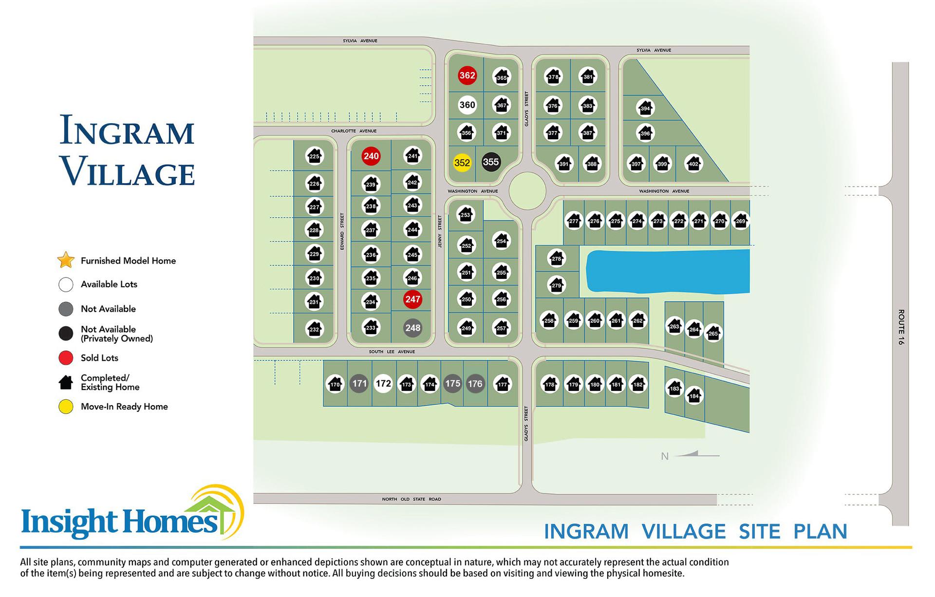 Ingram Village Siteplan
