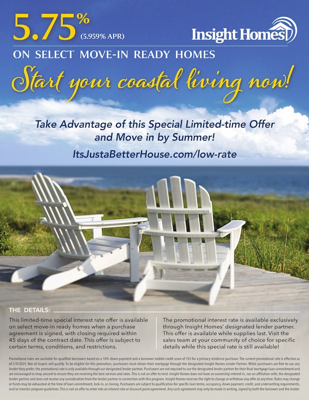 Start your coastal living now!