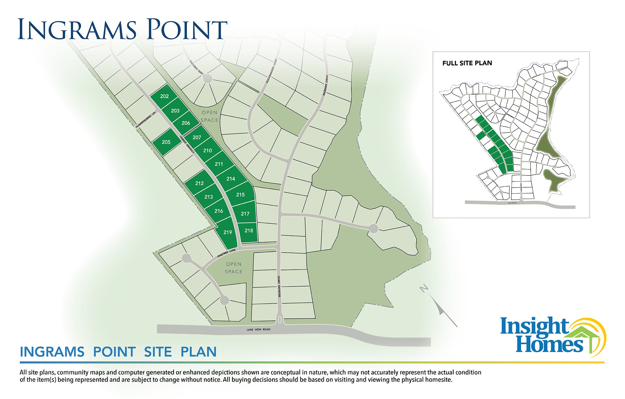 Ingrams Point Siteplan