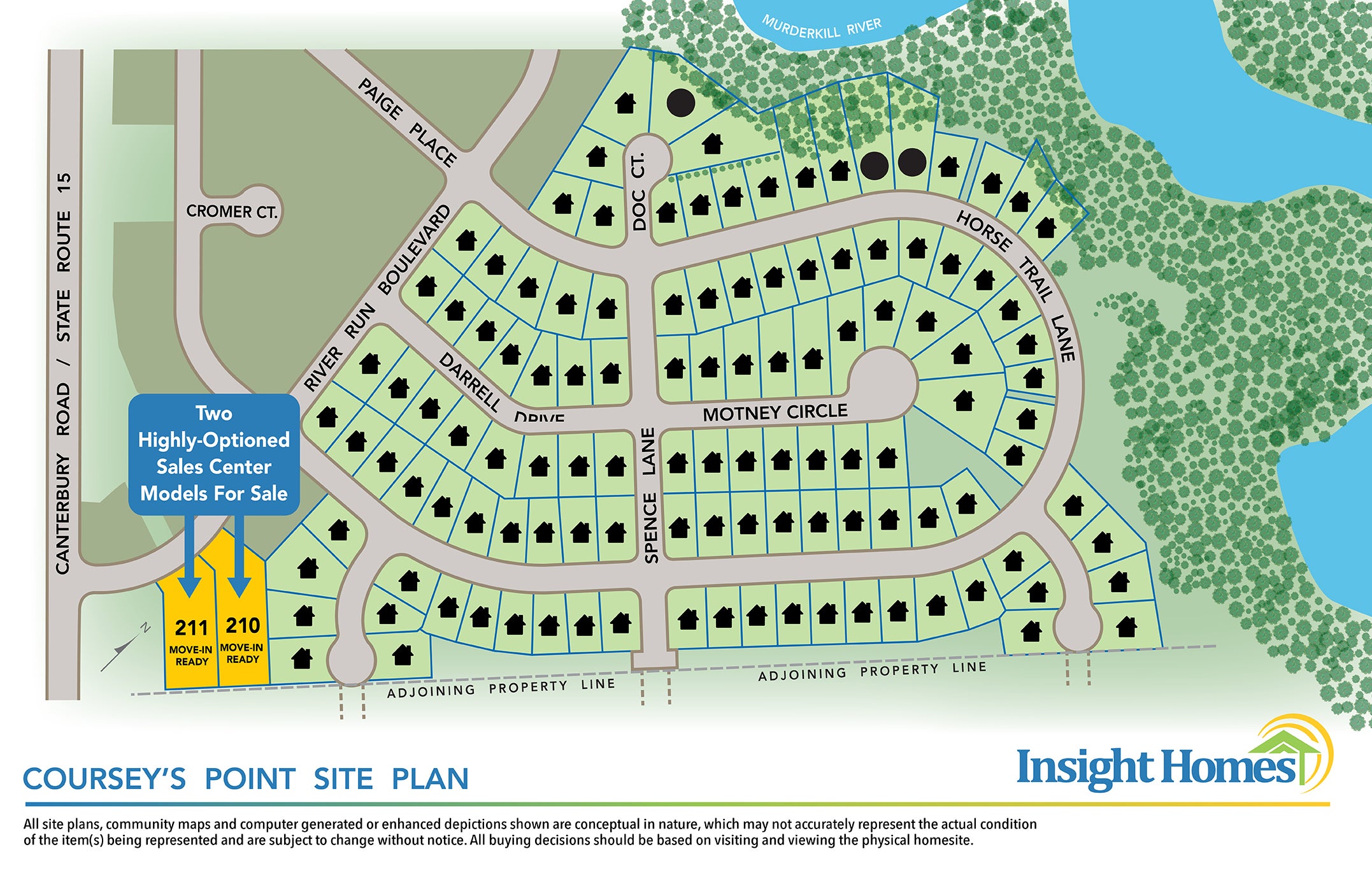 Coursey's Point Siteplan