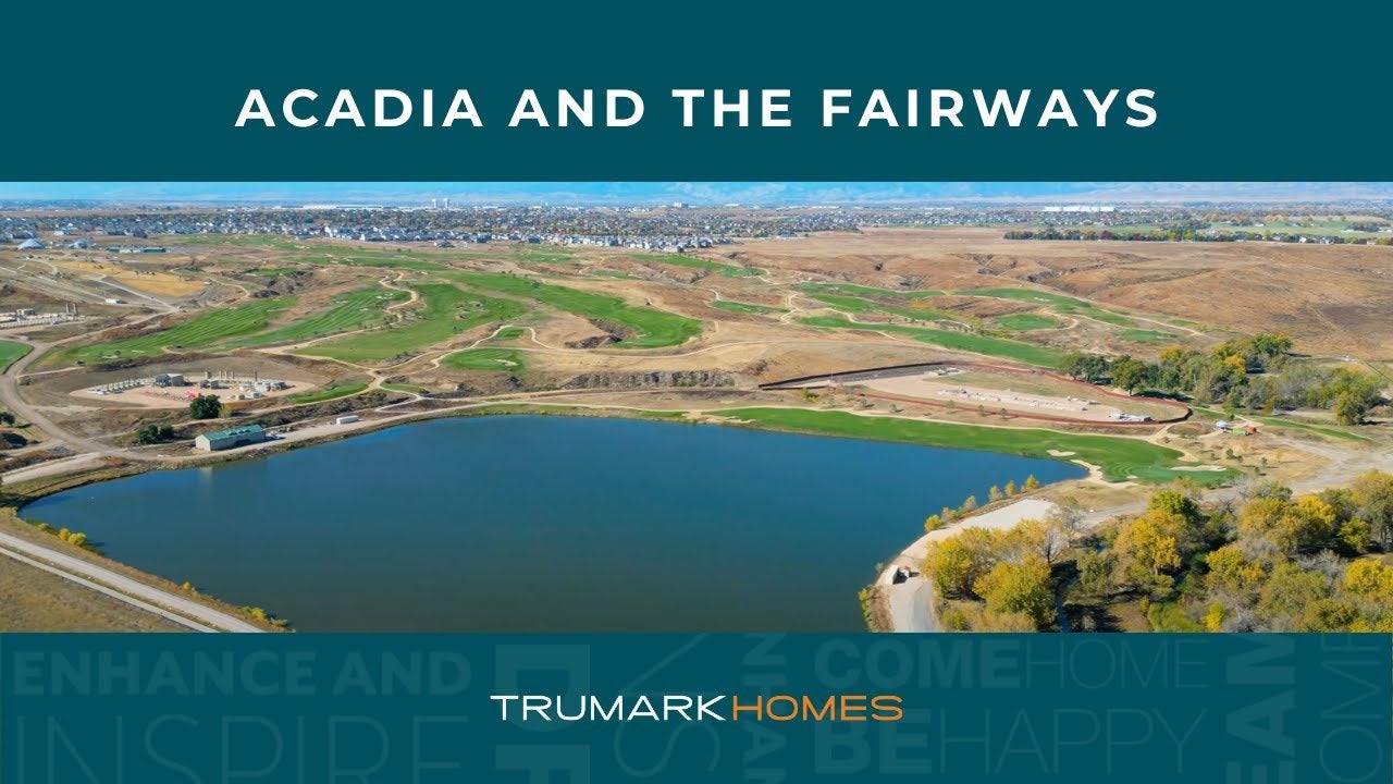 Acadia and the Fairways by Trumark Homes at RainDance in Windsor, CO Video
