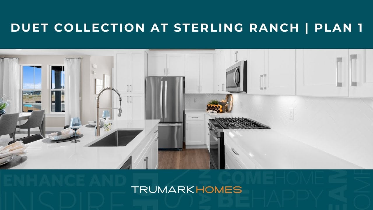 Duet at Sterling Ranch by Trumark Homes | Plan 1 Video