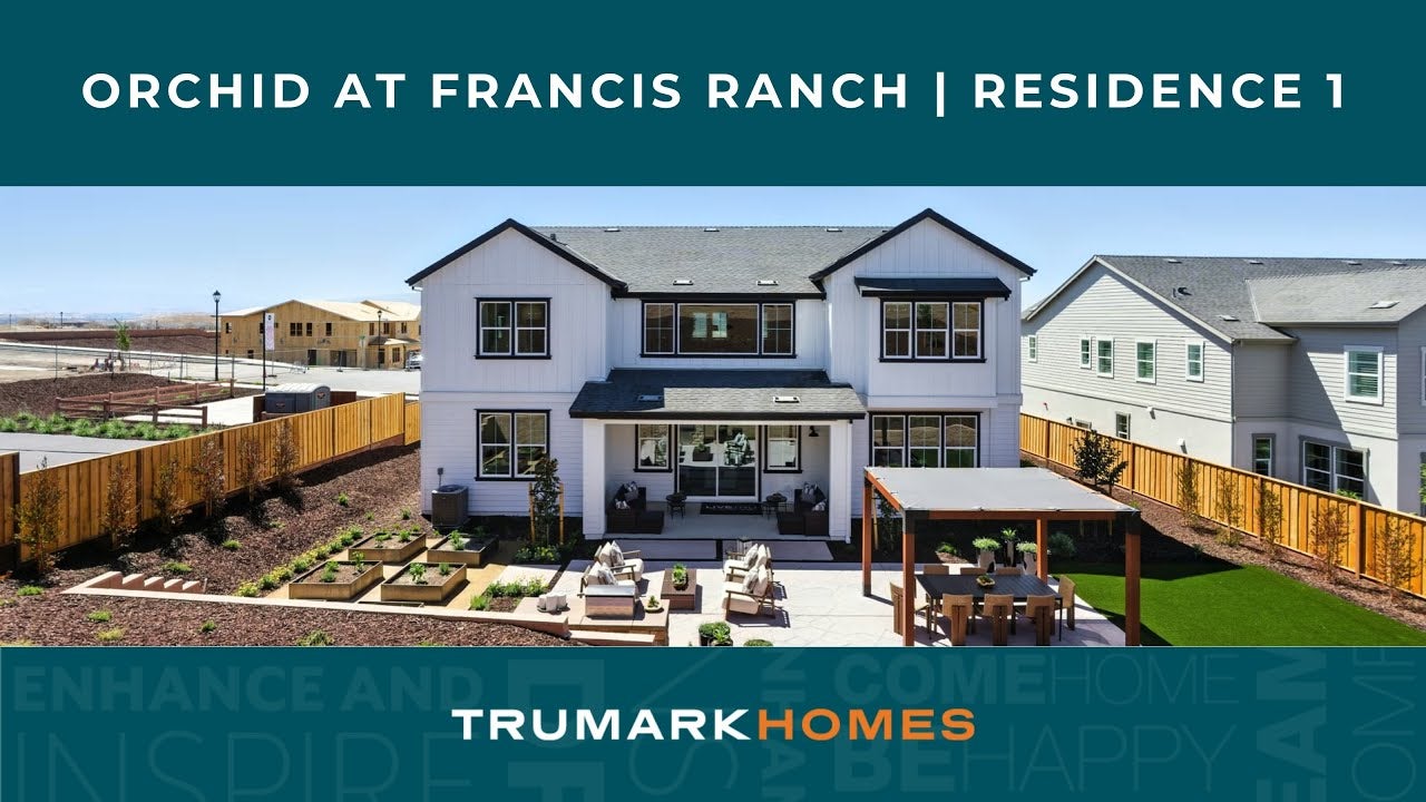 Orchid at Francis Ranch in Dublin, CA by Trumark Homes I Residence 1 Video
