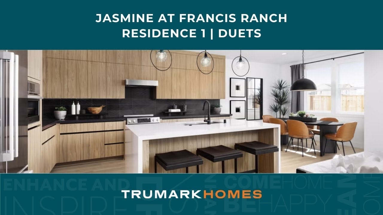 Jasmine at Francis Ranch by Trumark Homes in Dublin, CA I Duet Residence 1 Walkthrough Video