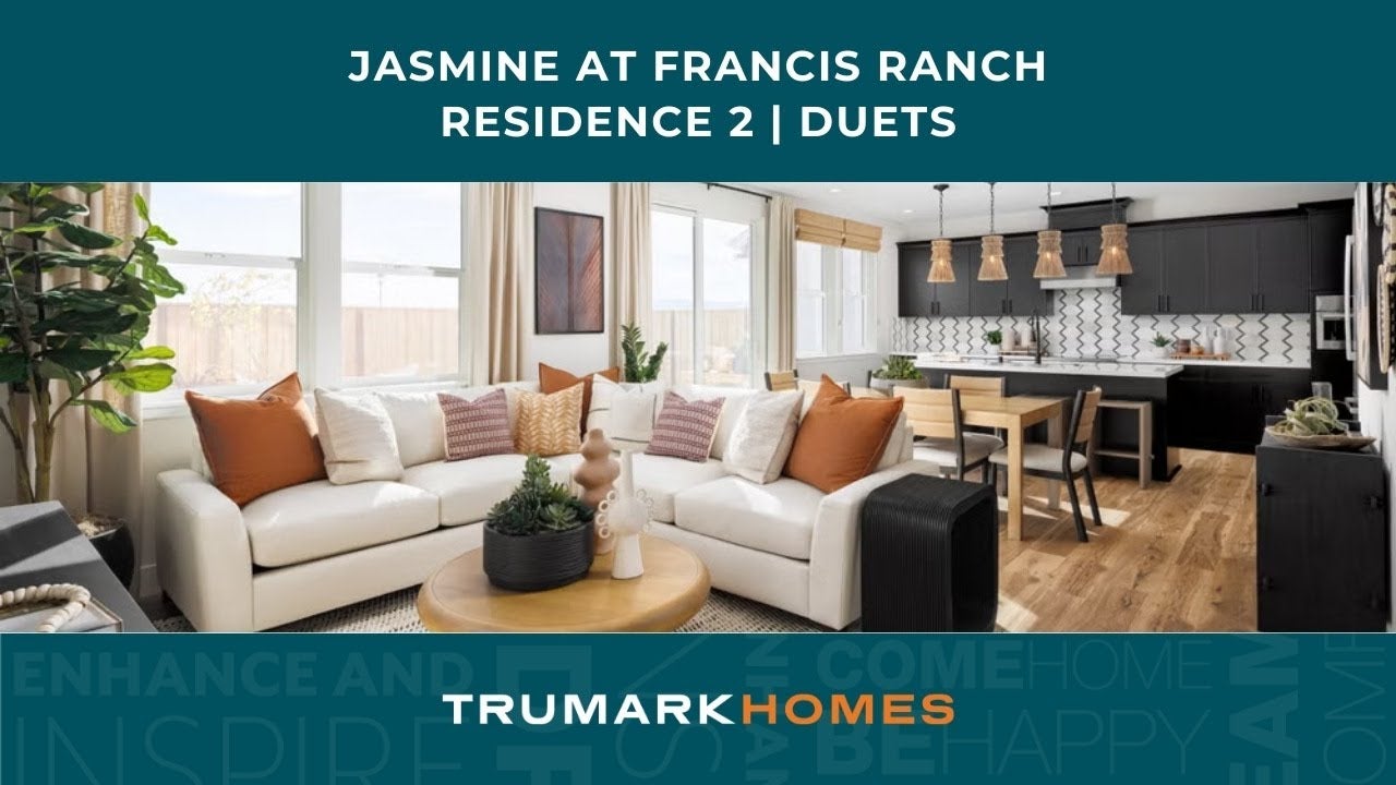 Jasmine at Francis Ranch by Trumark Homes in Dublin, CA I Duet Residence 2 Walkthrough Video