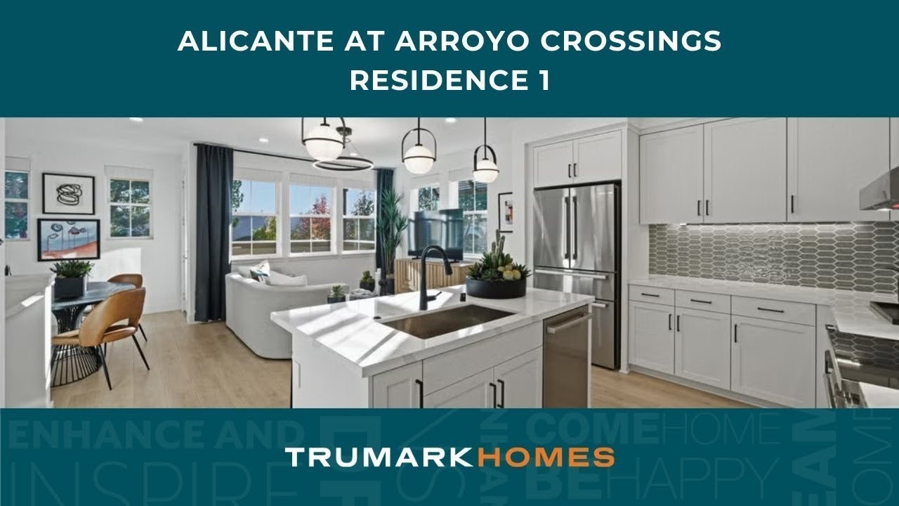 Alicante at Arroyo Crossings by Trumark Homes I Livermore,CA I Residence 1 Model Walkthrough Video