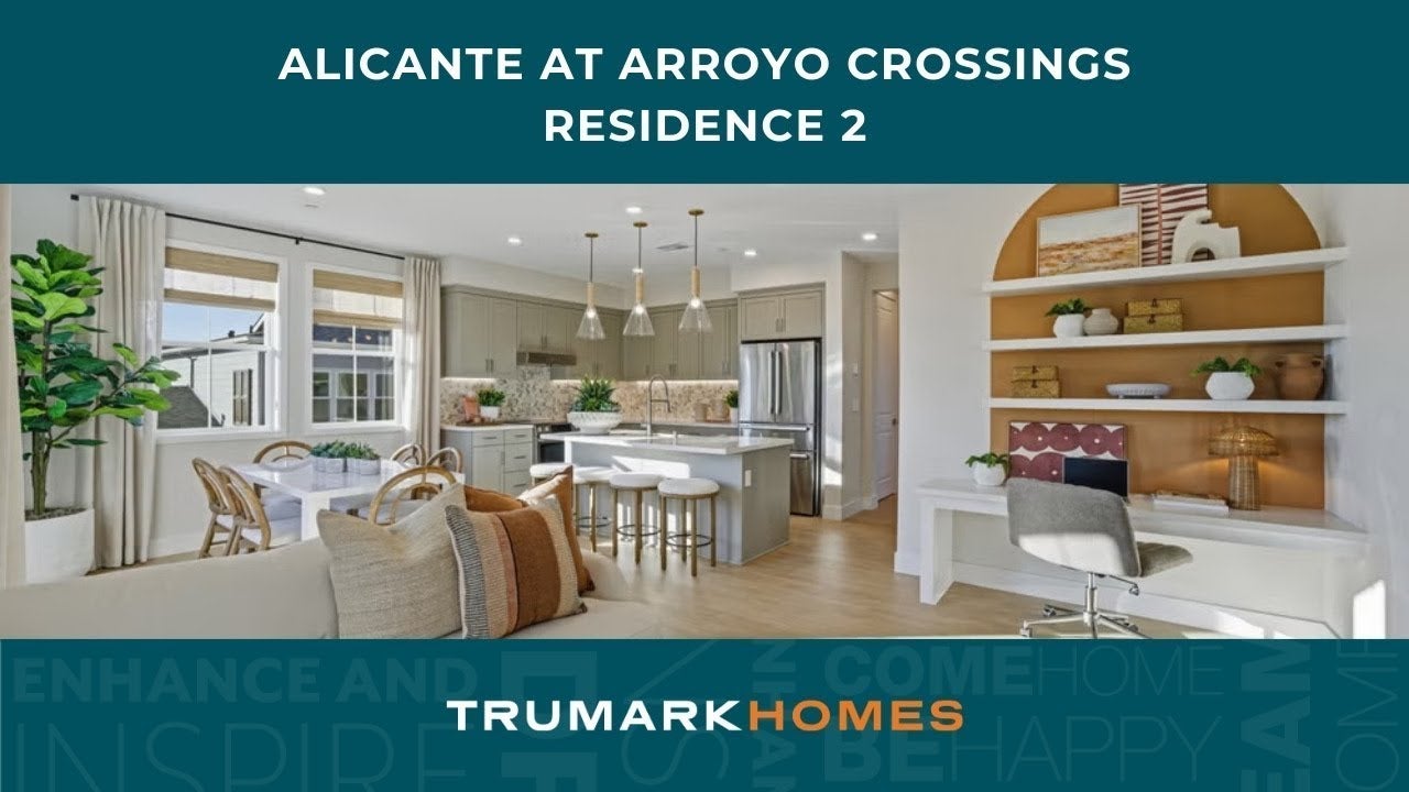 Alicante at Arroyo Crossings by Trumark Homes I Livermore,CA I Residence 2 Model Walkthrough Video