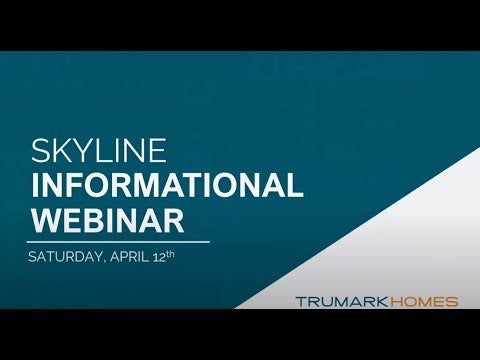 Skyline by Trumark Homes in Alameda, CA | Skyline Informational Webinar Video