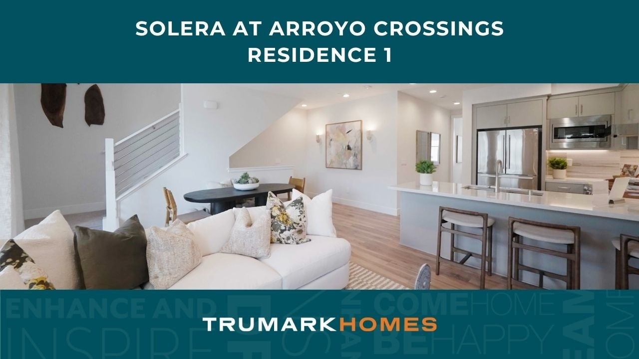 Solera at Arroyo Crossings by Trumark Homes I Livermore, CA I Residence 1 Model Walkthrough Video