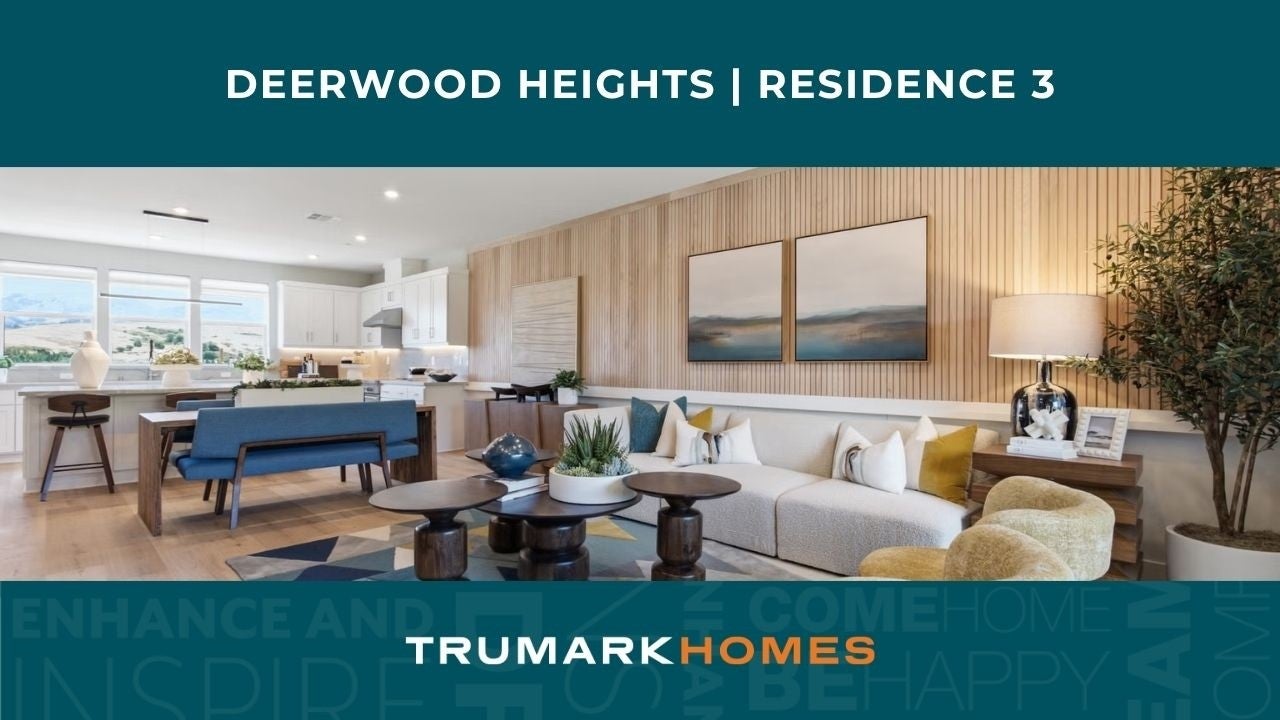 Deerwood Heights in San Ramon by Trumark Homes| Residence 3 Walkthrough Video