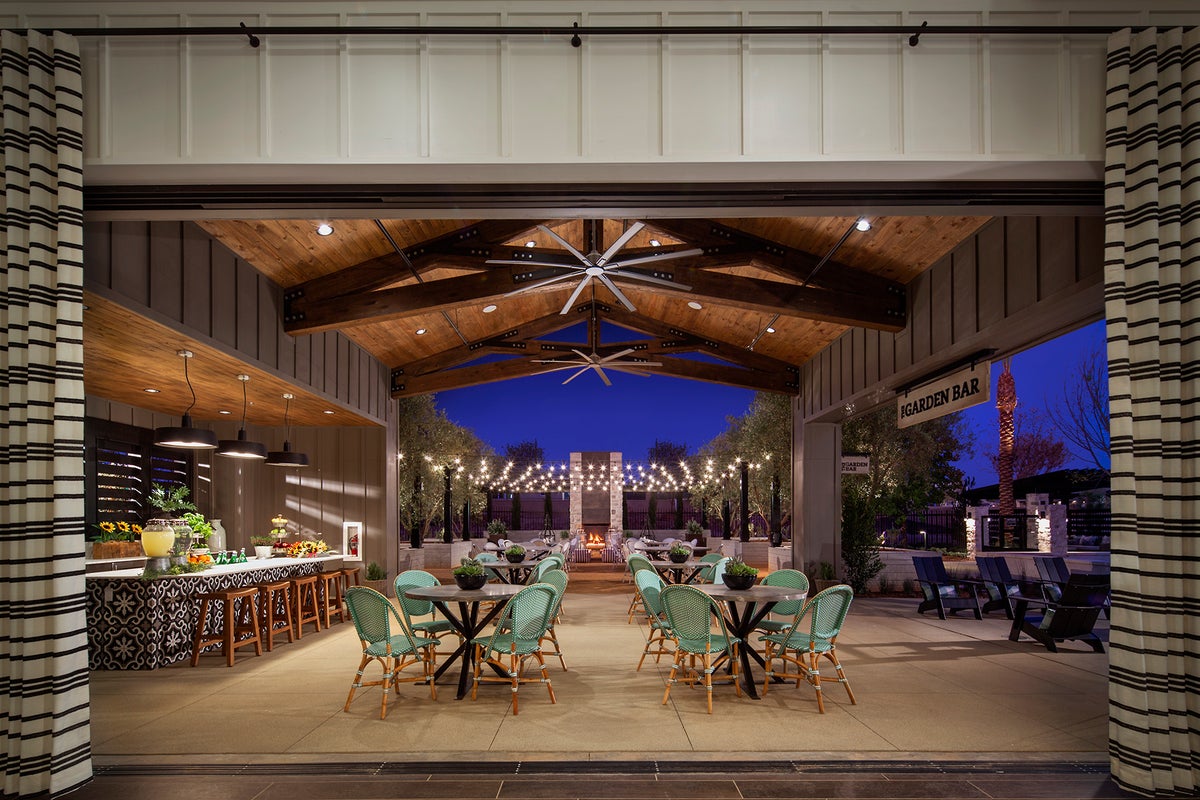 The Bodega & Garden Room at The Ranch House Clubhouse at Tesoro Viejo