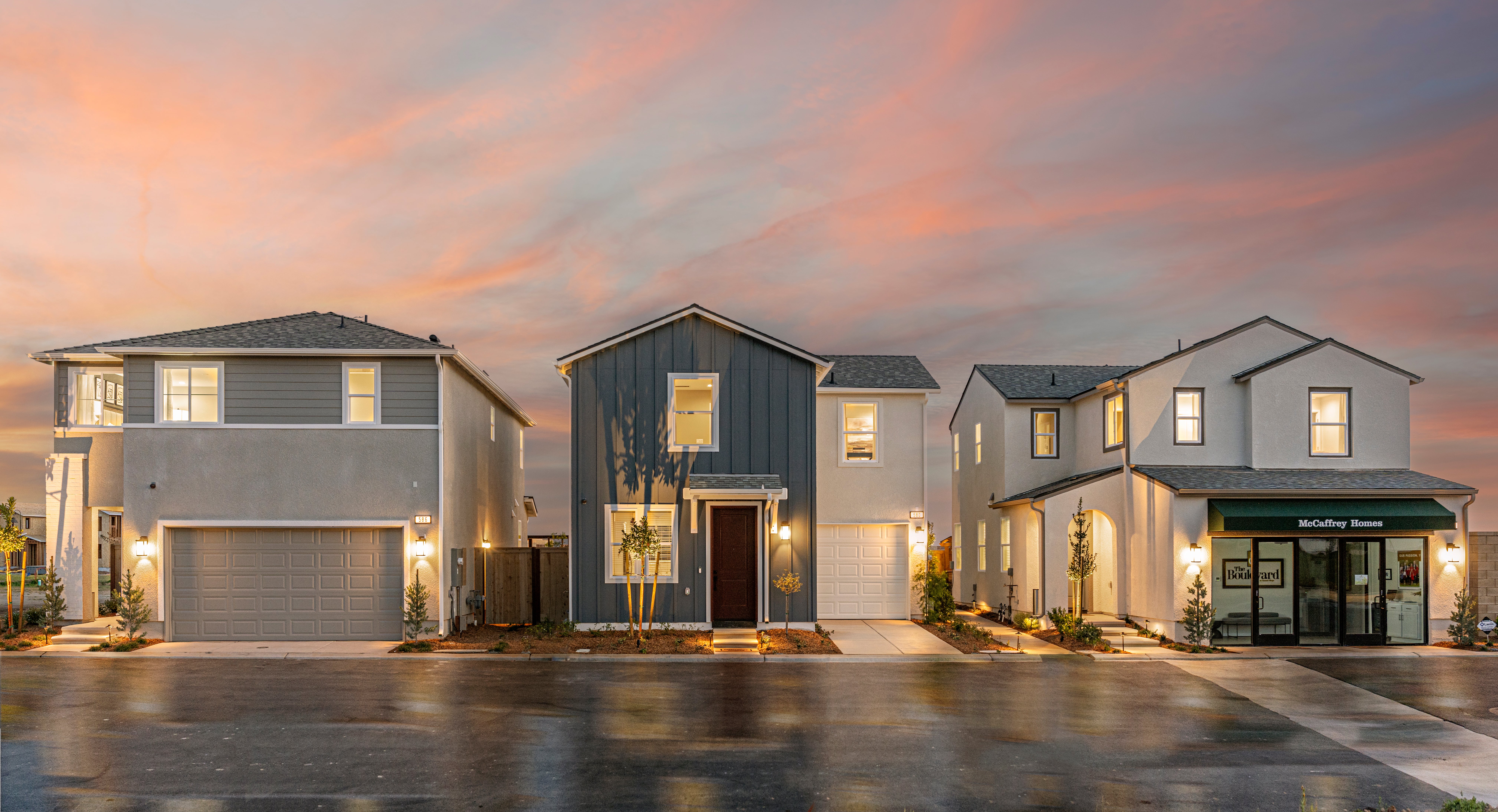 The Boulevard Model Homes Street View