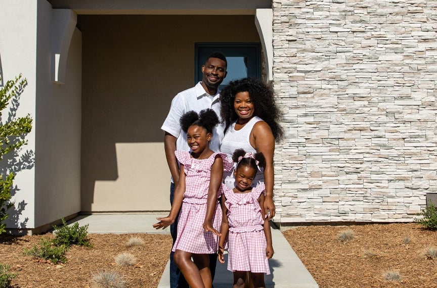 The Ollison Family, McCaffrey Homeowners