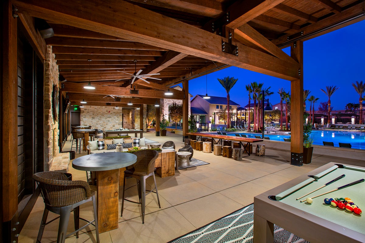 The Hangout at The Ranch House Clubhouse at Tesoro Viejo