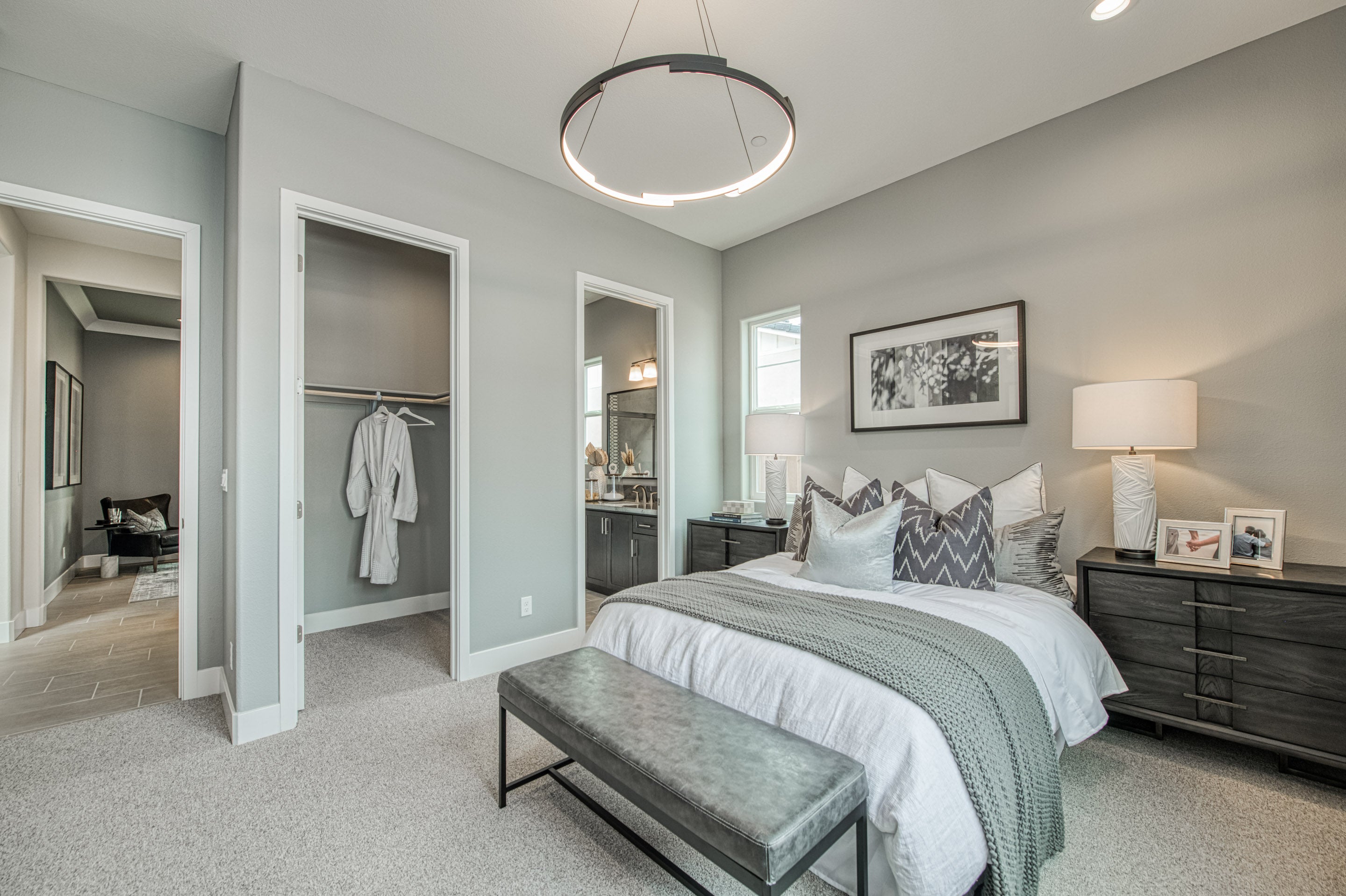 Thomas Floorplan Bedroom, McCaffrey Homes