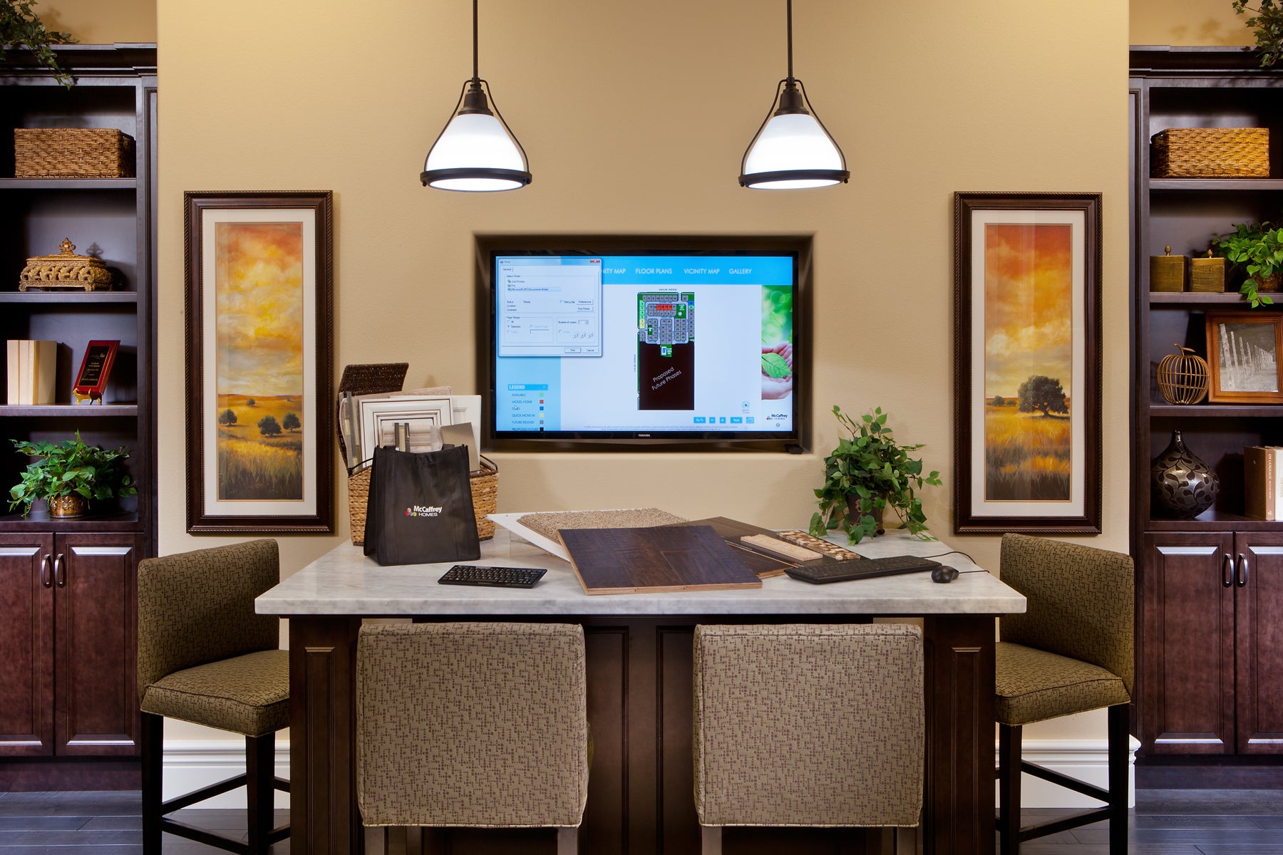 The McCaffrey Homes Design Center