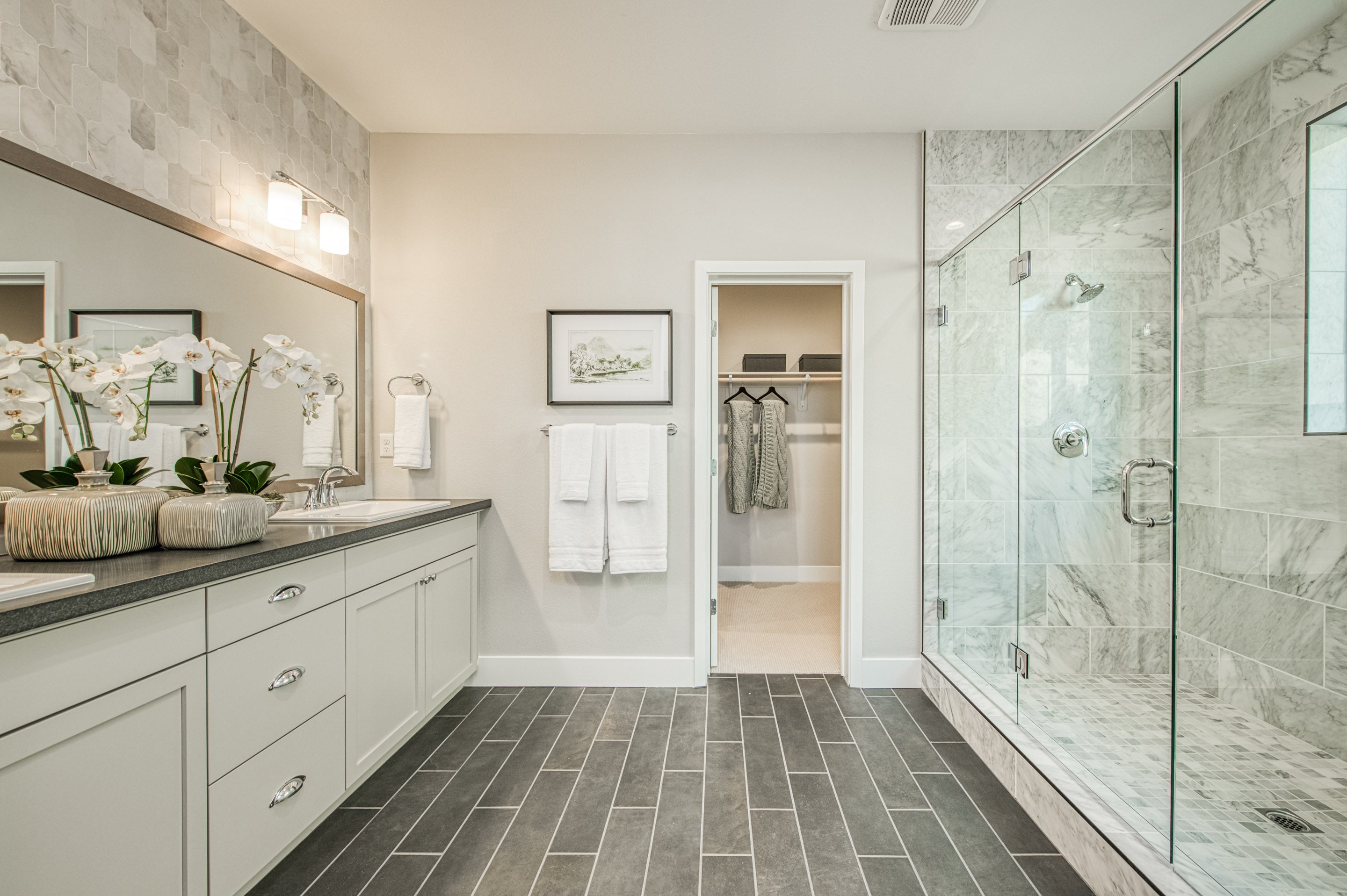 McCaffrey Homes Spa-like Primary Bath