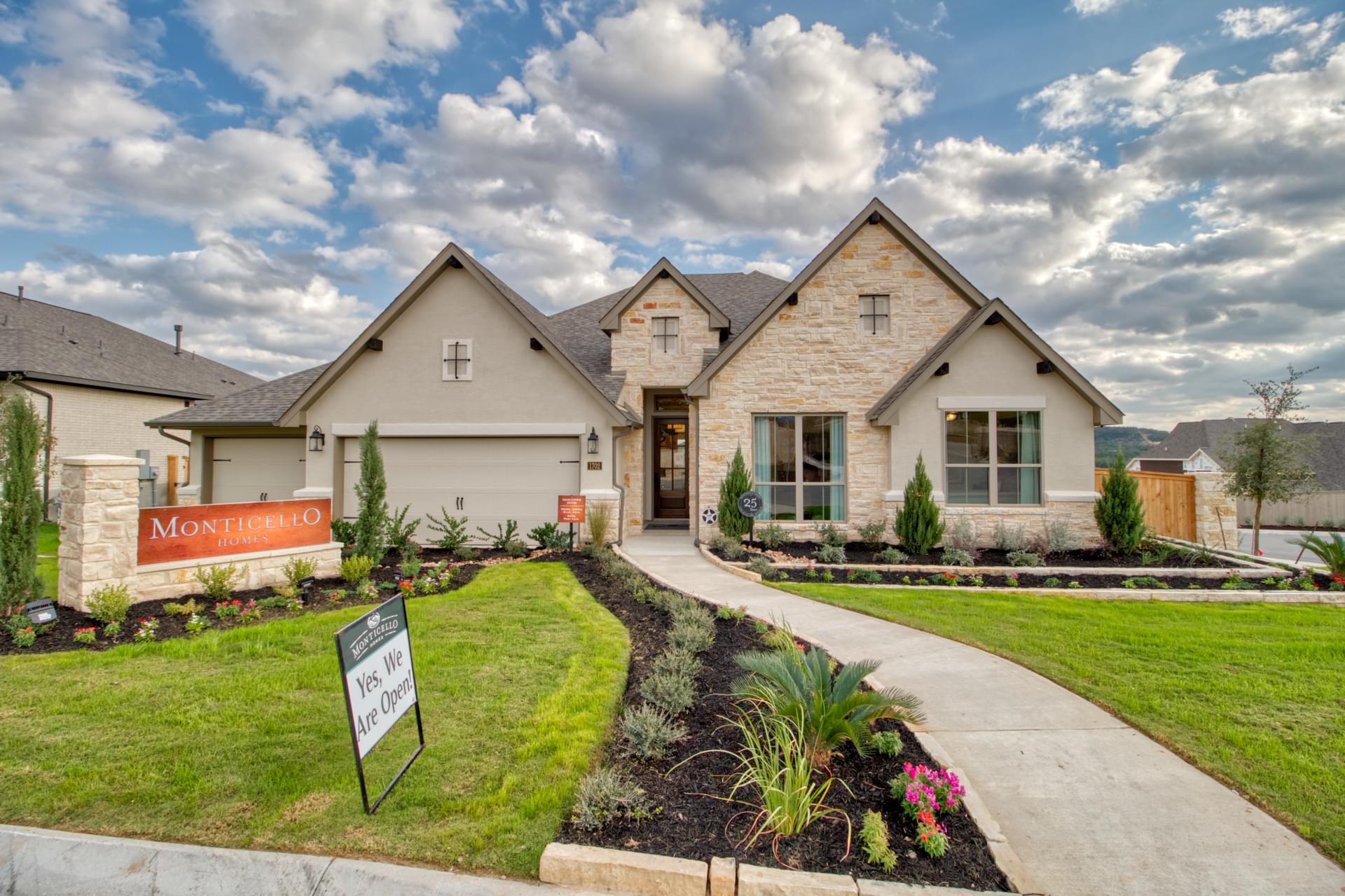 New Homes San Antonio Monticello Homes