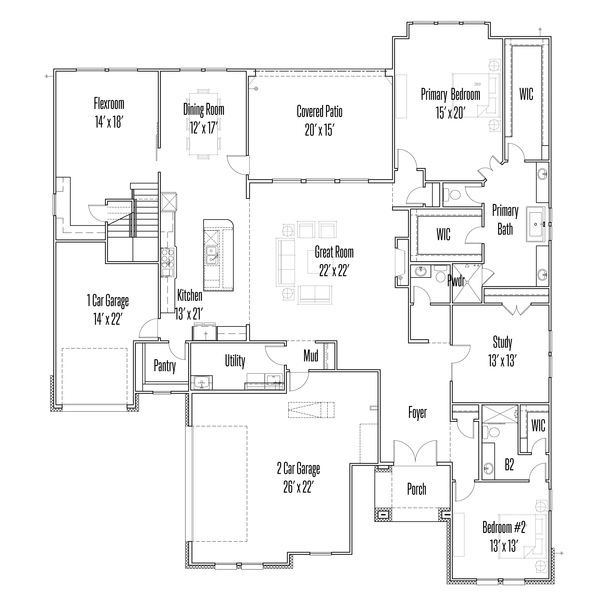 128 Alonzo Floorplan Image - First Floor