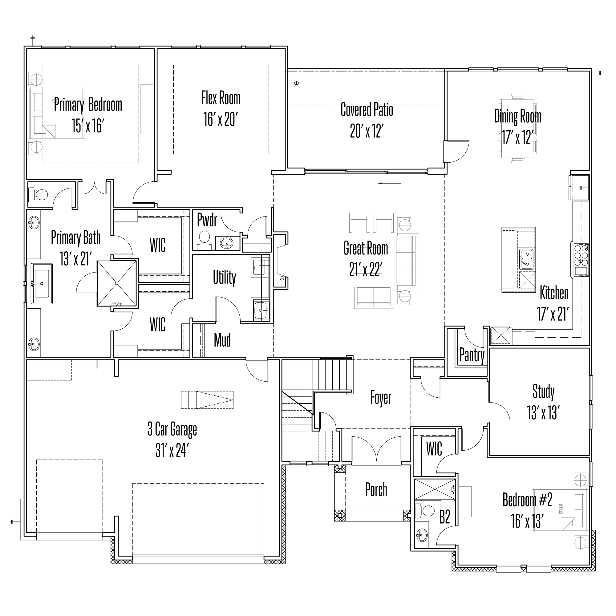 116 Alonzo Floorplan Image - First Floor